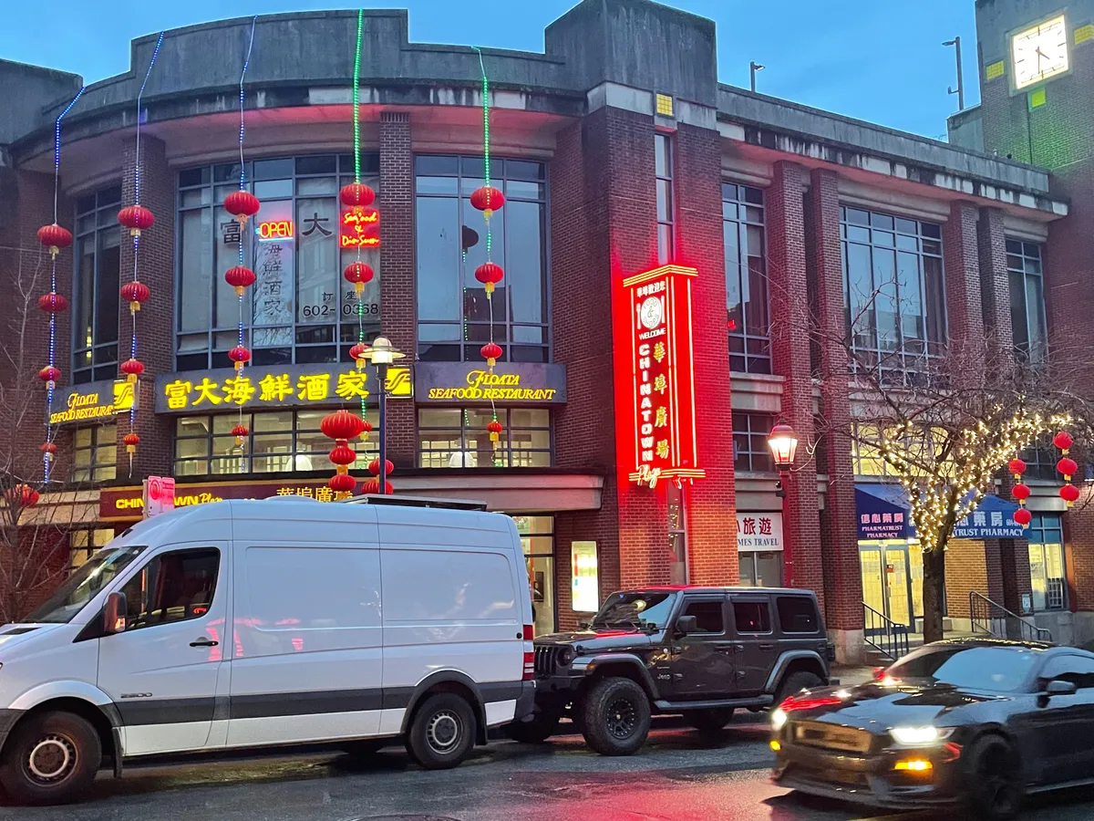 A corner of Chinatown.